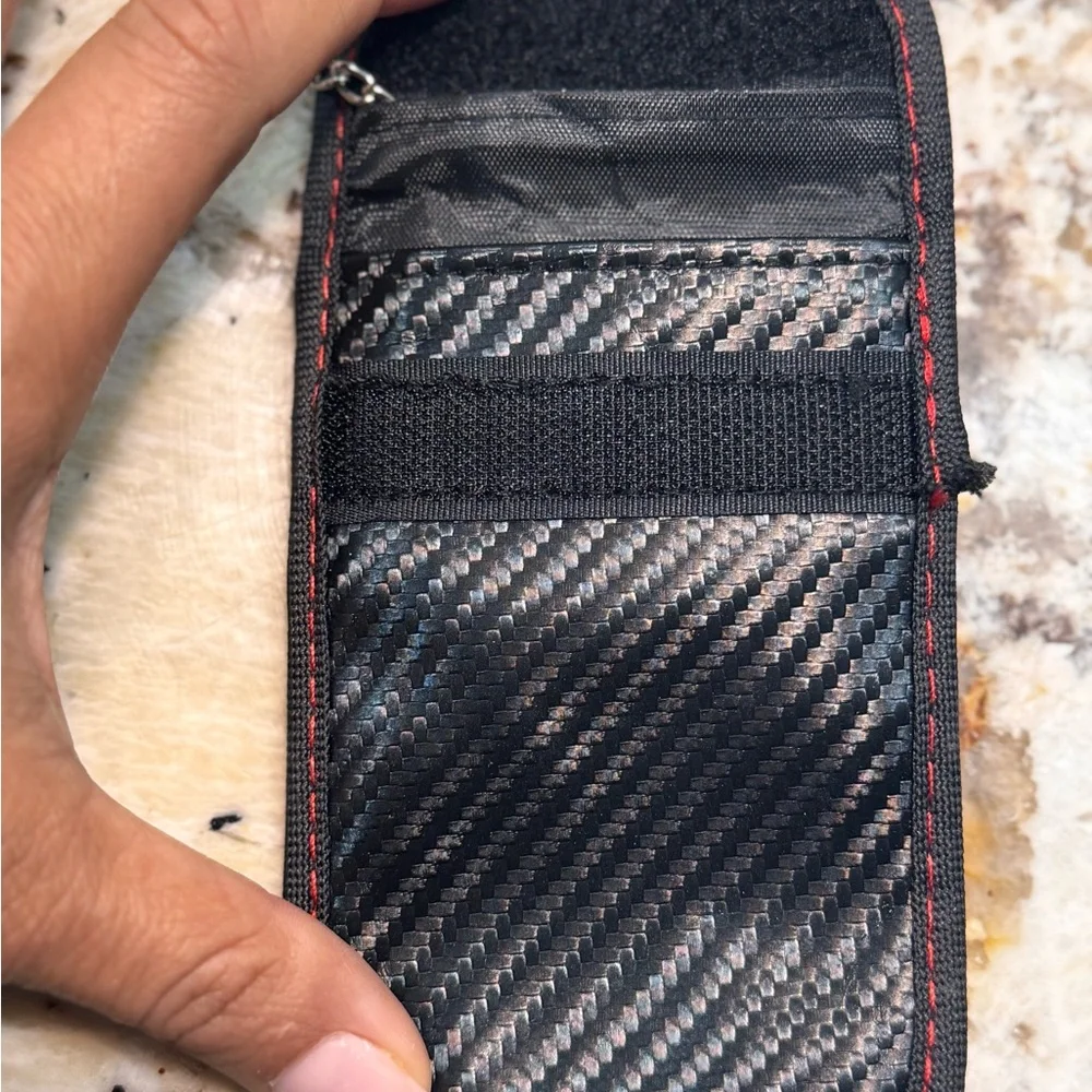 2-Faraday Cage Pouch RFID Blocking Bag Car Key Signal Blocker